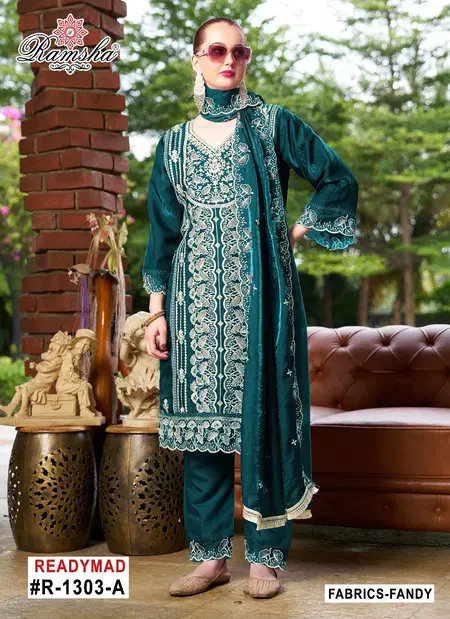 Ramsha R 1303 Nx Fandy Designer Wholesale Readymade Suits Suppliers In Mumbai